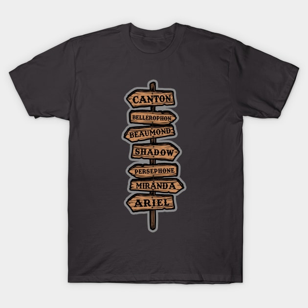 Which way to Jaynestown? T-Shirt by NinthStreetShirts